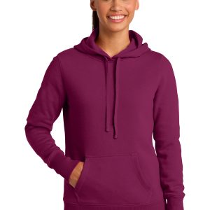women's fitted hooded sweatshirt